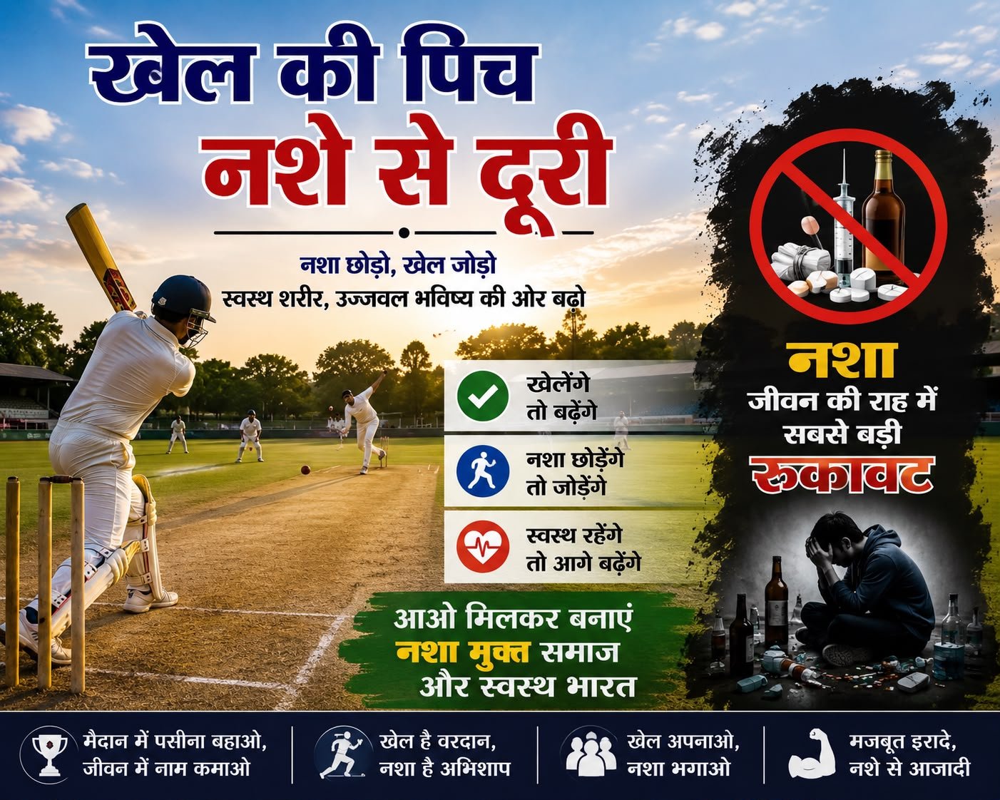 Namo Nasha Mukt Cricket Cup